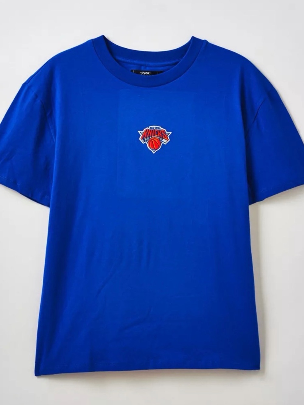 NWT new men’s large NY KNICKS NBA pro standard basketball tee shirt blue